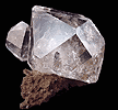 Quartz pseudomorph after Anhydrite with Calcite, Laumontite from Prospect Park Quarry, Haledon, New Jersey