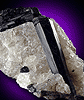 Mineral specimen: Schorl Tourmaline from Emmons Quarry, Greenwood, Maine.
