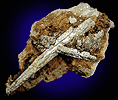 Mineral specimen: Tremolite from Lime Crest Quarry, Sparta, New Jersey.
