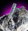 Mineral specimen: Beryl var. Aquamarine from N. spur of Long Hill, Haddam, Connecticut.