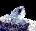 Mineral specimen: Celestite from Chittenengo Falls, New York.