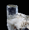 Mineral specimen: Beryl in Albite from N. spur of Long Hill, Haddam, Connecticut.