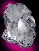 Mineral specimen: Quartz var. Herkimer Diamond in Calcite from Benchmark NY Quarry, St. Johnsville, New York.