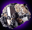 Mineral specimen: Schorl Tourmaline in Quartz from Harvard Quarry, Greenwood, Maine.