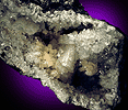 Mineral specimen: Chabazite, Huelanditem Quartz, Calcite from Upper New Street Quarry, Paterson, New Jersey.