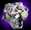 Mineral specimen: Quartz var. Smoky and Microcline from Oliver Diggings, Middle Moat Mtn., Hales Location, New Hampshire.