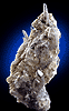 Mineral specimen: Quartz var. Smoky and Albite from Peter's Pocket, N. Moat Mt., Bartlett, New Hampshire.