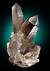 Mineral specimen: Quartz var. Smoky and Albite from Peter's Pocket, N. Moat Mt., Bartlett, New Hampshire.